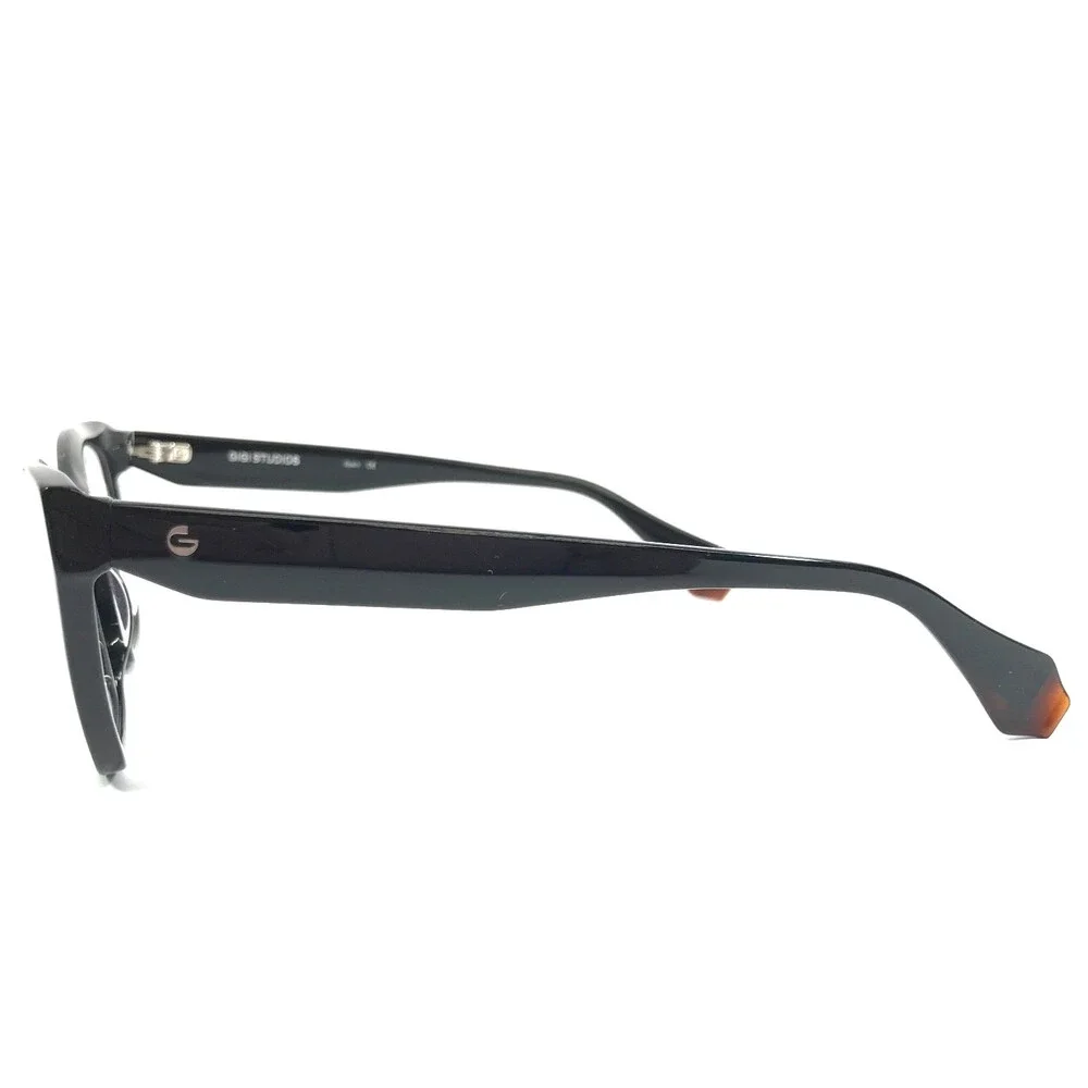 Gigi Studios Eyeglasses Frames ZARA GS1003/01O Black Cat Eye Full Rim 52-19-140